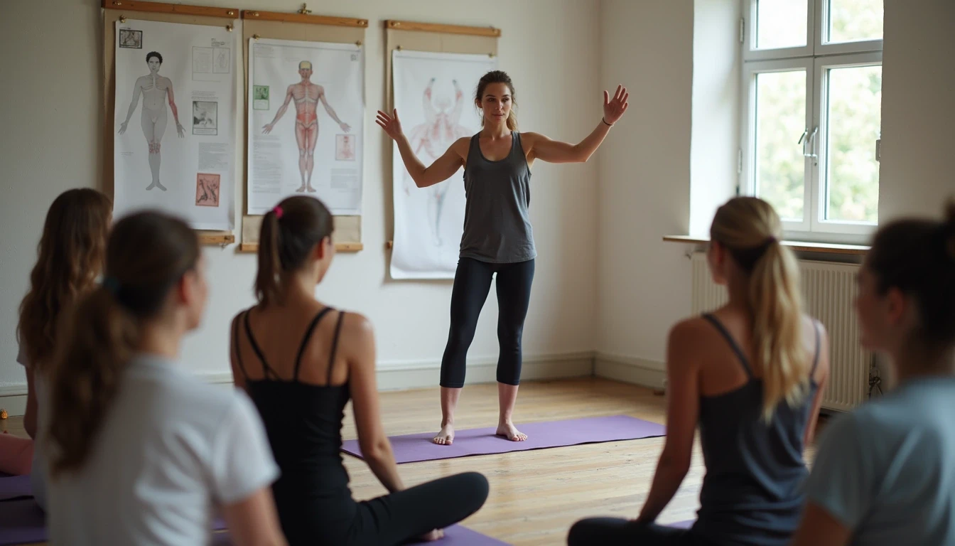 Yoga teacher training